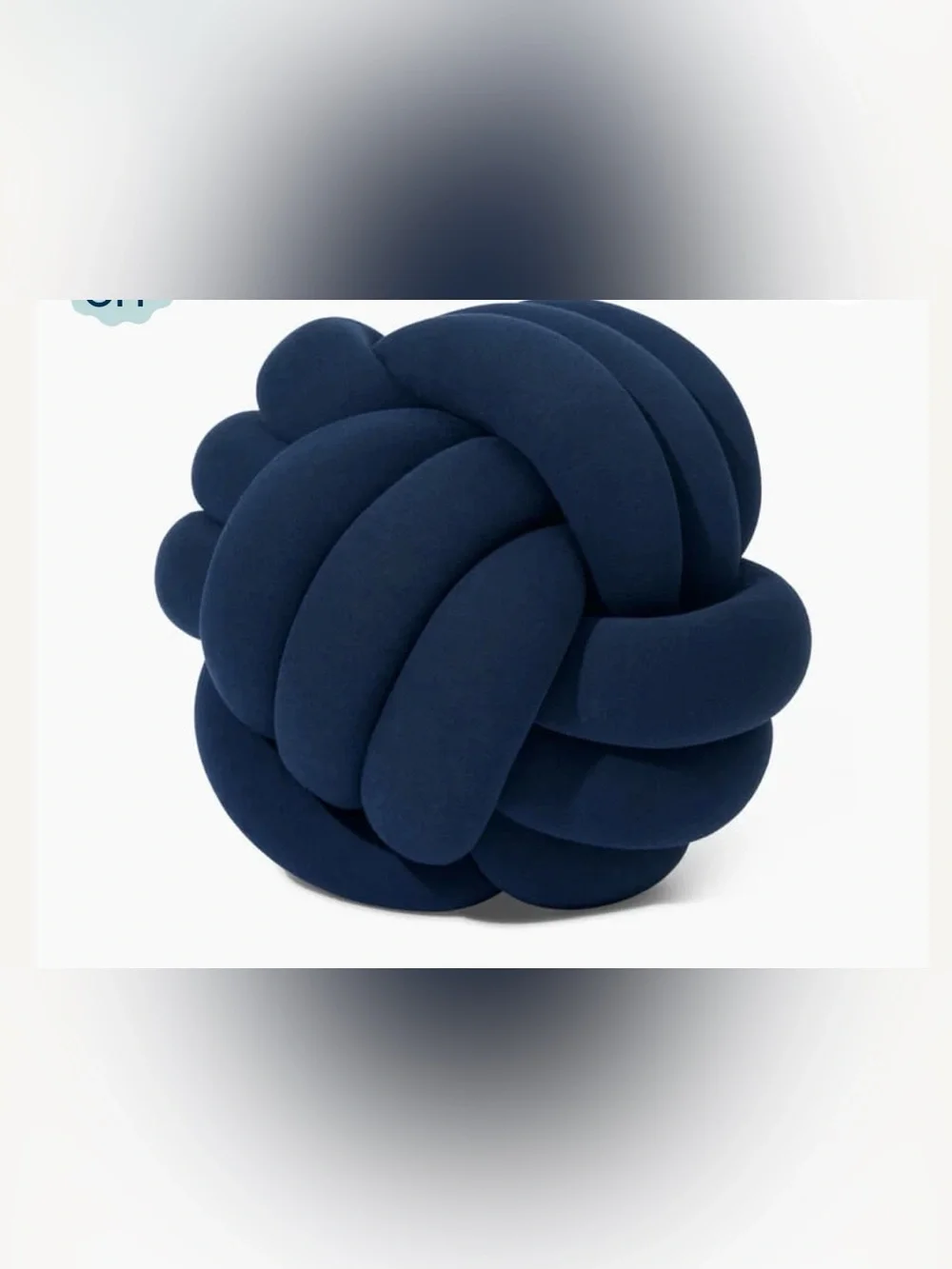 Bearaby Pink Knot Relaxation Pillow - Sensory Stress Relief Cushion